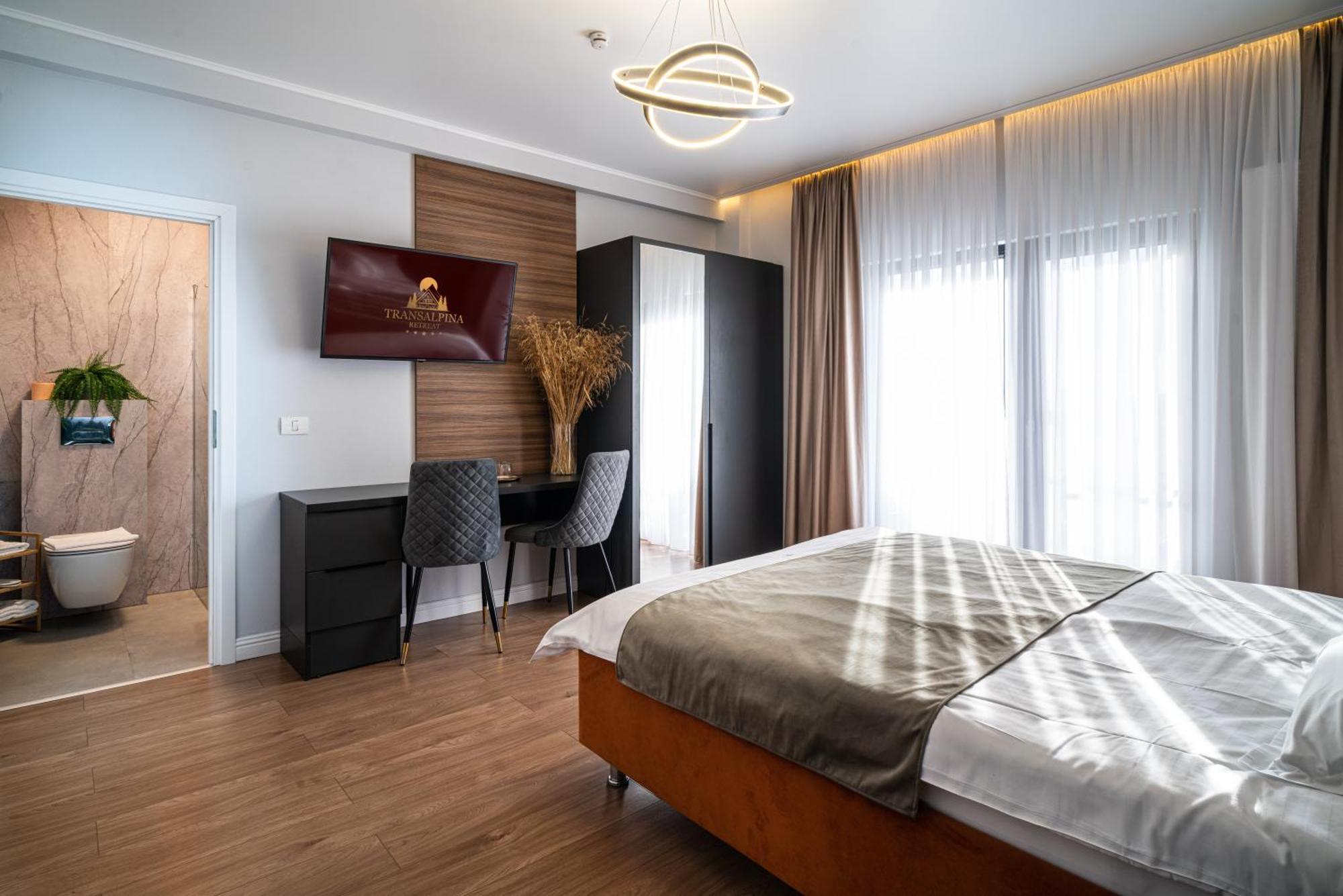 Transalpina Retreat Hotel Novaci-Străini Eksteriør billede